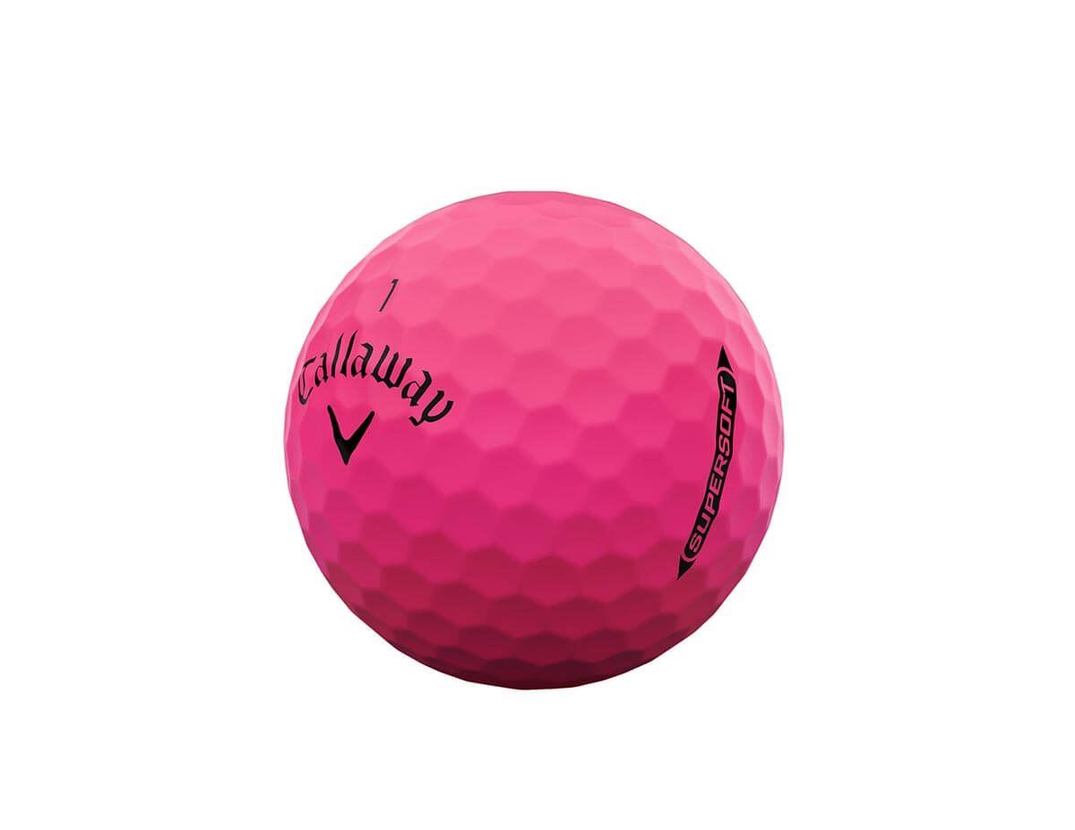 Callaway Supersoft Golf Balls (Multi Buy) 2025 Pink