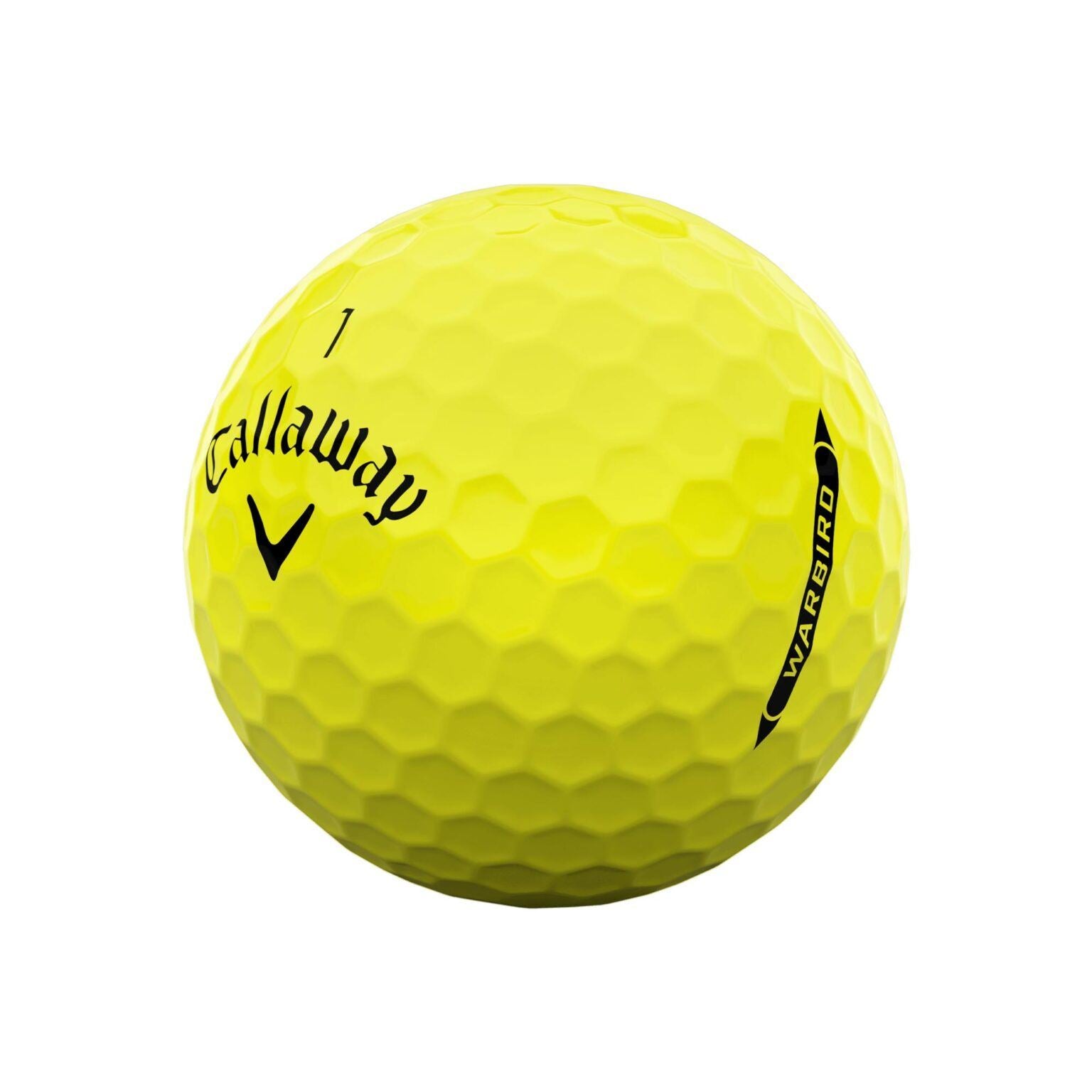 Callaway Warbird Distance+ Golf Balls 2025 Yellow