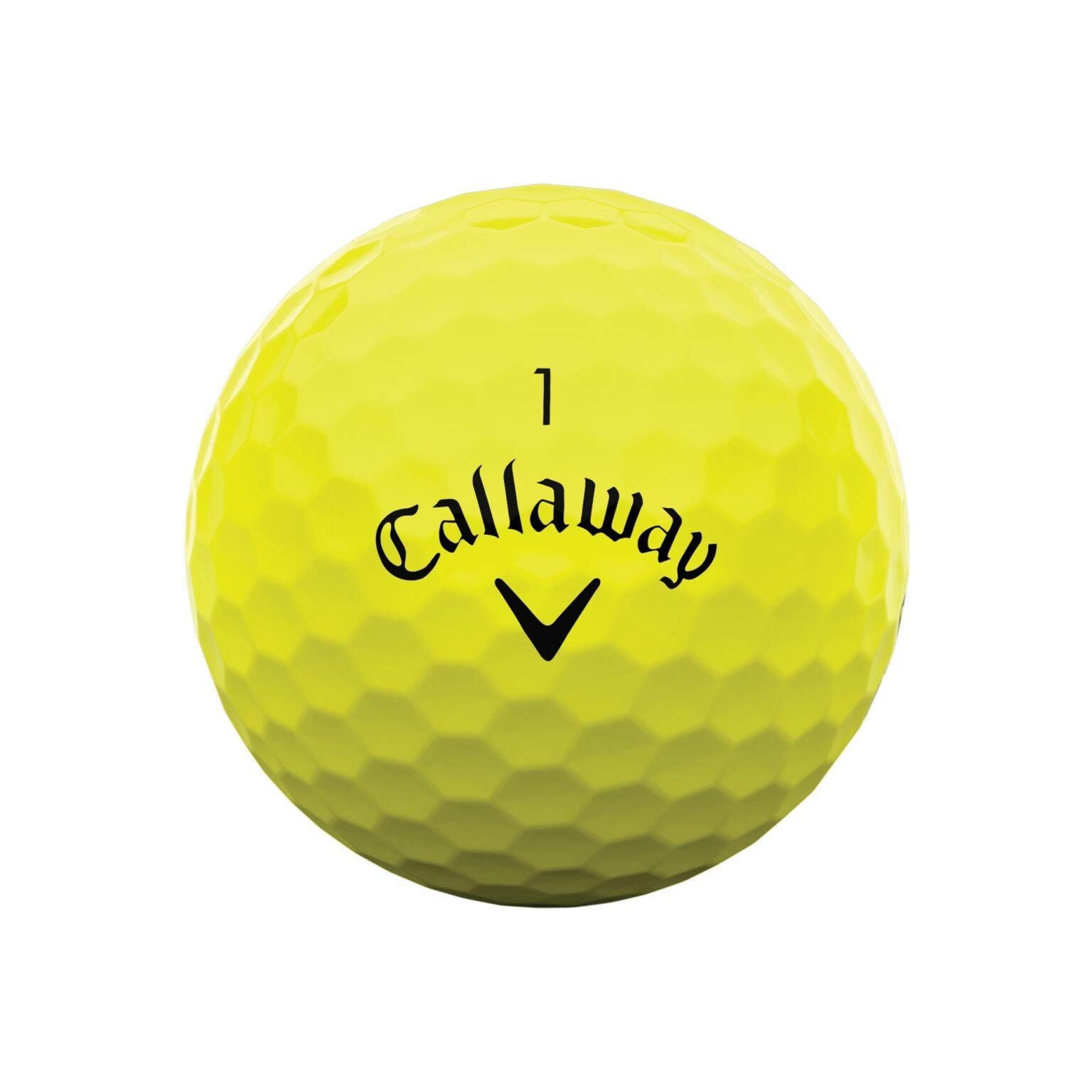 Callaway Warbird Distance+ Golf Balls 2025 Yellow