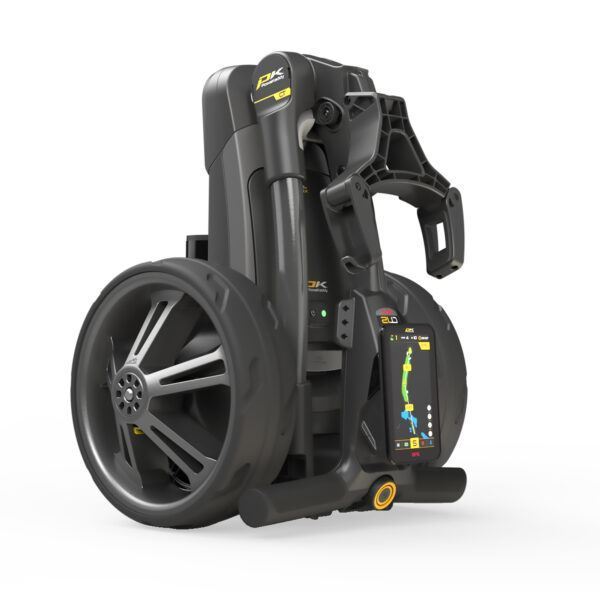 PowaKaddy CT12 GPS EBS electric trolley 2025 with extended lithium battery