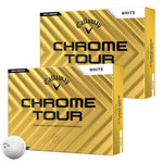 Callaway Chrome Tour Golf Balls White (Multi Buy) 2024 White