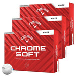 Callaway Chrome Soft Golf Balls (Multi Buy) 2024 White