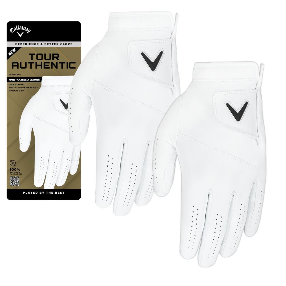 Callaway Mens Tour Authentic Golf Glove (Multi Buy)