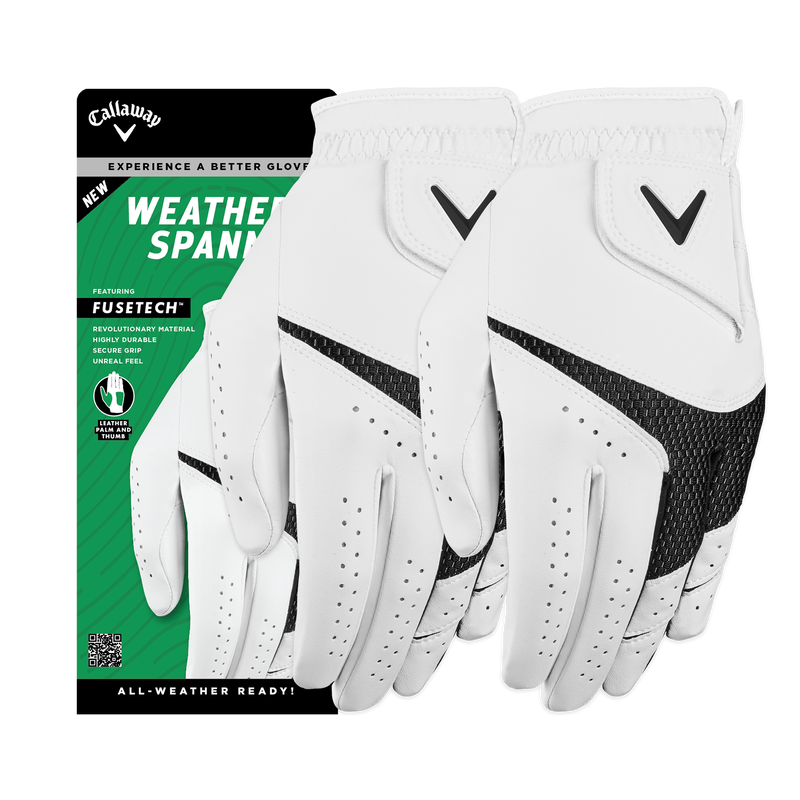 Callaway Mens Weather Spann 2 Glove Pack