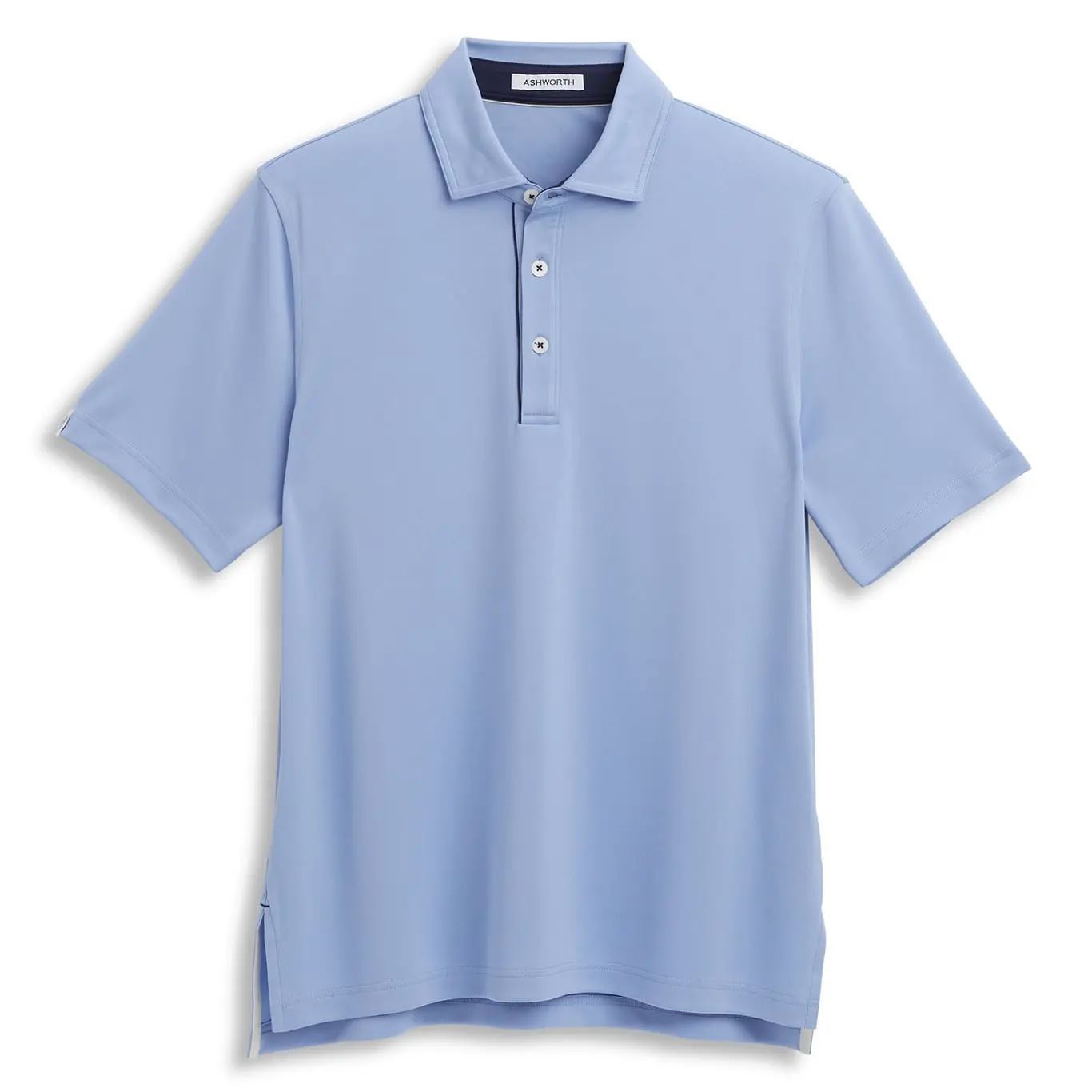 Ashworth Mens Golf Cool Tech Polo Shirt - AM1101 Chambray