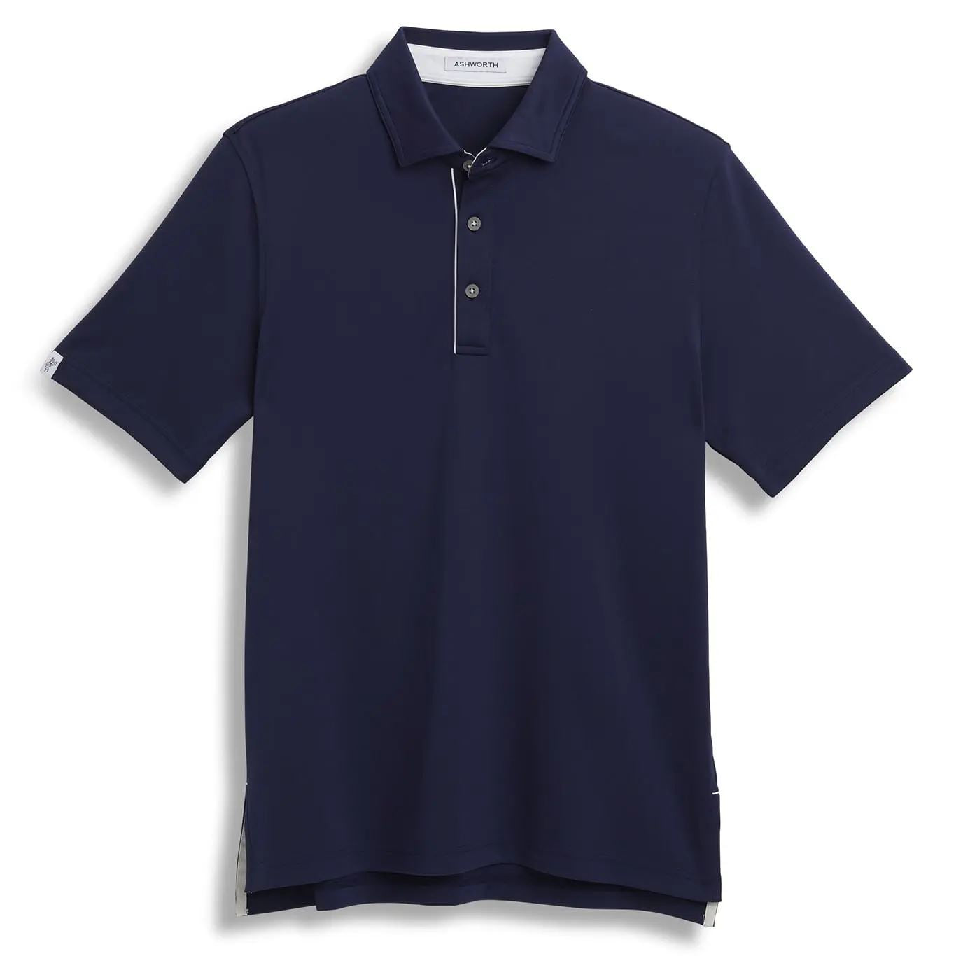 Ashworth Mens Golf Cool Tech Polo Shirt - AM1101 Navy