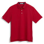 Ashworth Mens Golf Pebble Tech Polo Shirt AM1881 Red