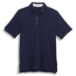 Ashworth Mens Micro Dot Polo Shirt AM1027 Navy/Chambray