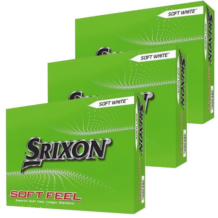 Srixon Soft Feel Golf Balls - White (Multi Buy)