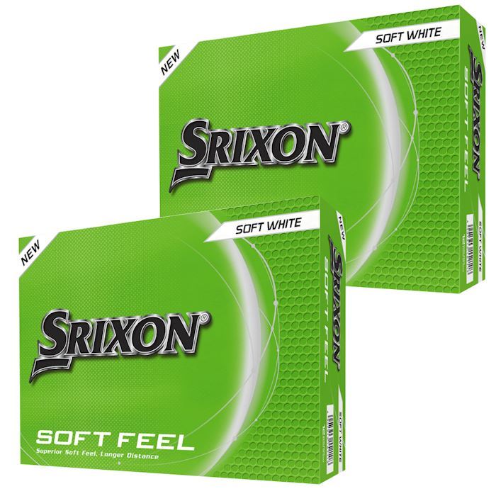 Srixon Soft Feel Golf Balls - White 2025 (Multi Buy)
