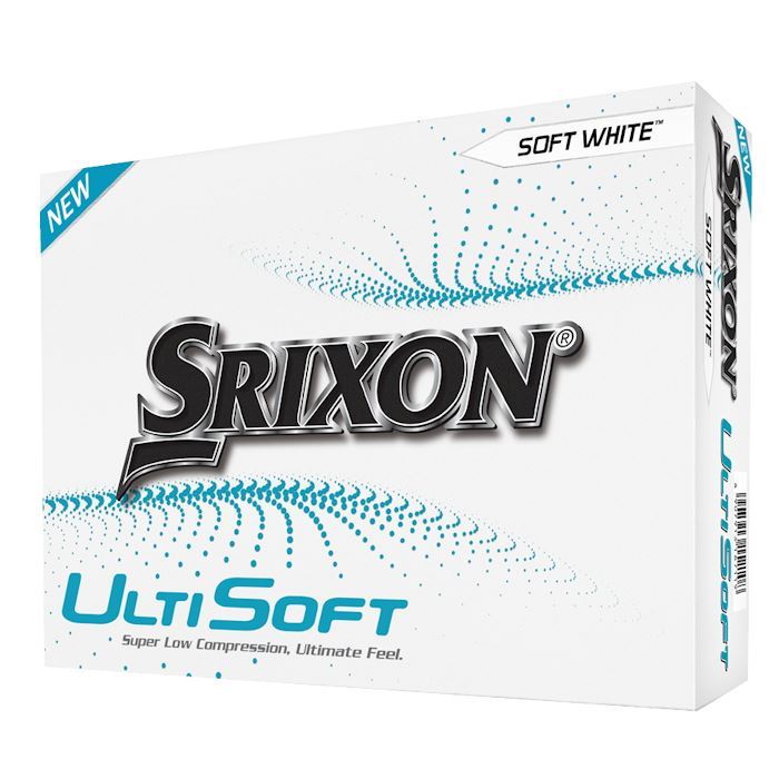 Srixon UltiSoft Golf Balls - White (Multi Buy) 2025