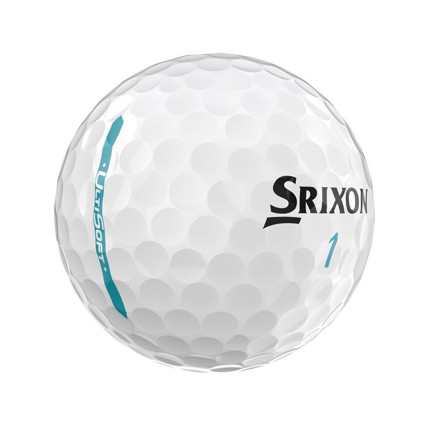 Srixon UltiSoft Golf Balls - White (Multi Buy) 2025