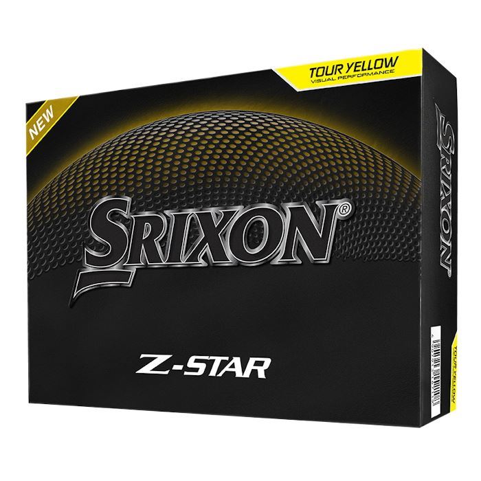 Srixon Z Star Golf Balls - Yellow (Multi Buy) 2025
