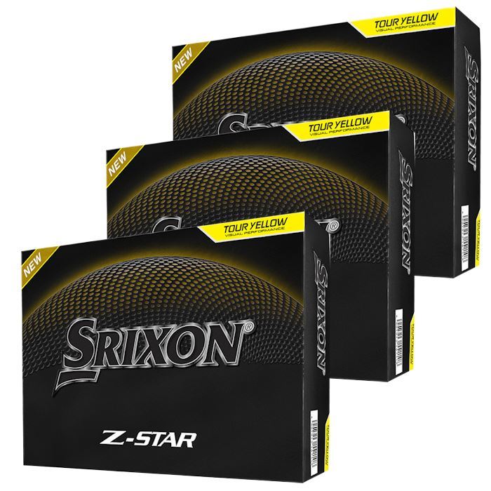 Srixon Z Star Golf Balls - Yellow (Multi Buy) 2025
