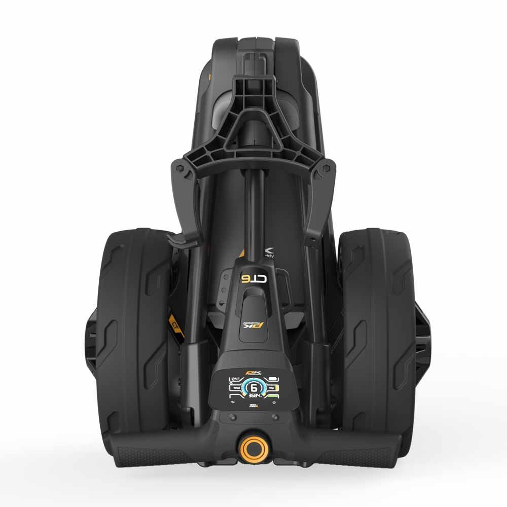 PowaKaddy CT6 electric trolley 2025 in black