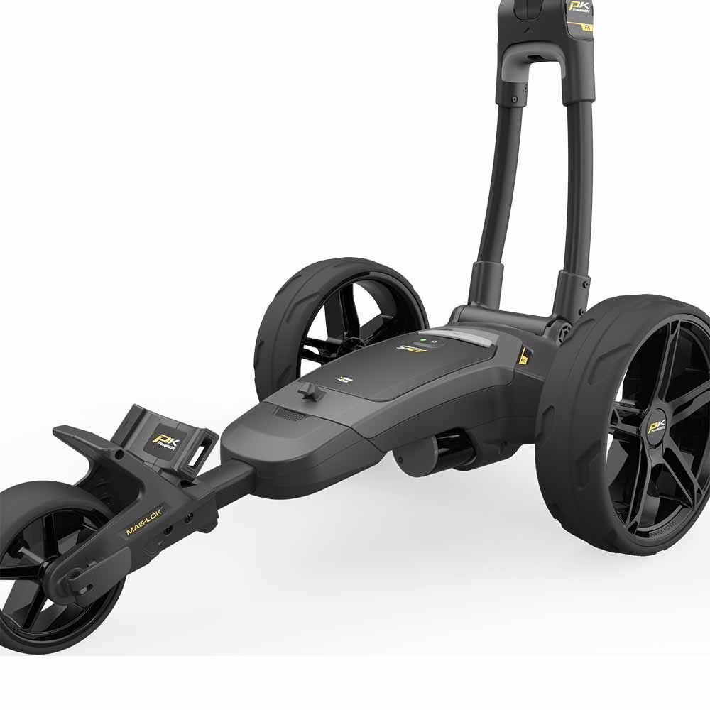 PowaKaddy FX3 EBS electric trolley 2025 in black