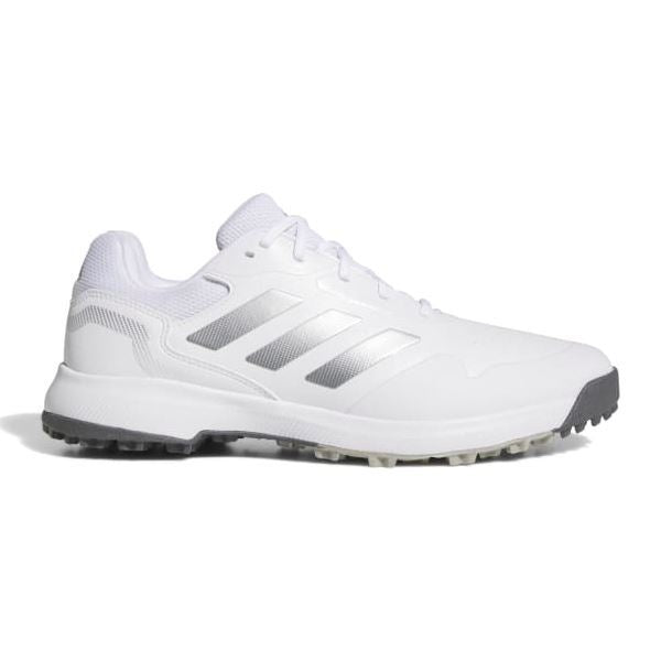 adidas Mens Traxion Response SL Golf Shoes - White/Silver