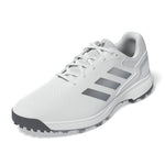 adidas Mens Traxion Response SL Golf Shoes - White/Silver