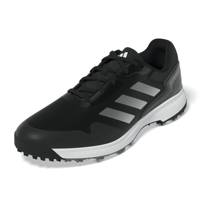 adidas Mens Traxion Response SL Golf Shoes - Black/White