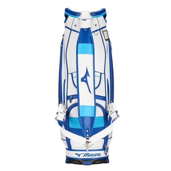 Mizuno Tour Staff Bag White/Blue