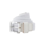 Footjoy Mens Braided Belt White 69491