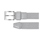 Footjoy Mens Braided Belt Grey 69490