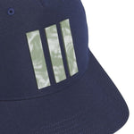 adidas Mens Tour 3-Stripes Cap - Collegiate Navy