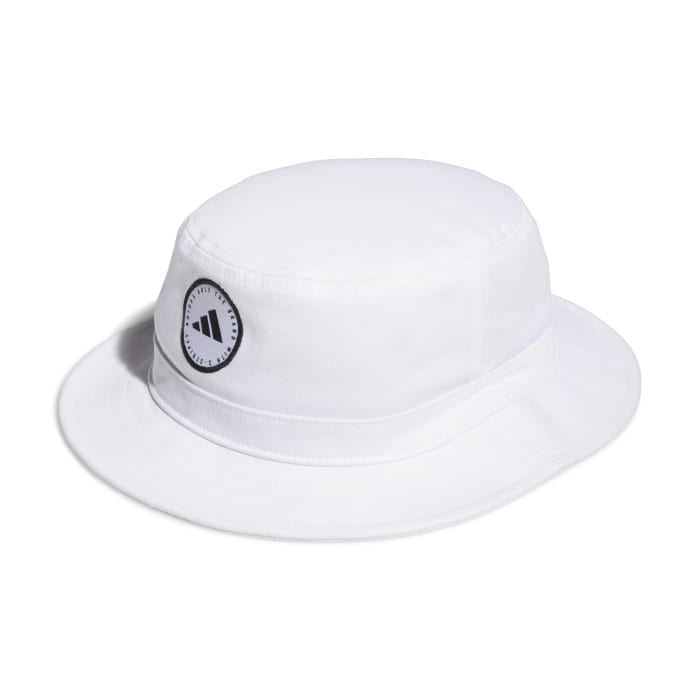 adidas Mens Bucket Hat - White
