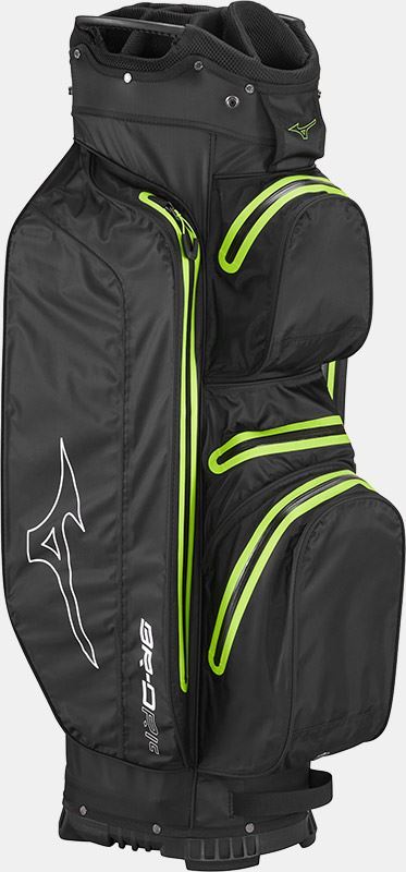 Mizuno BR-DRI Cart Bag - Black/Green