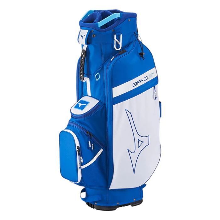 Mizuno BR-D3 Cart Bag - Blue/White Staff
