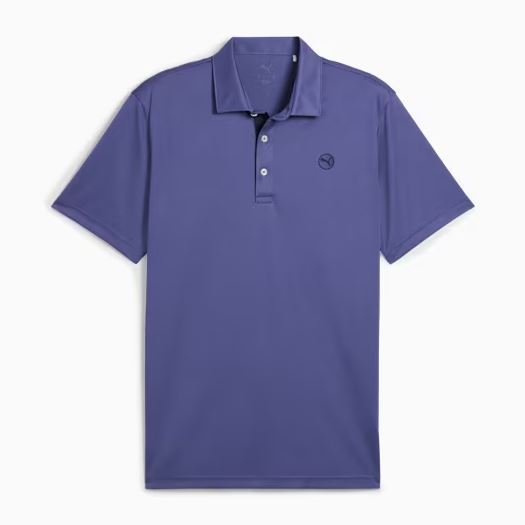 Puma Mens Pure 2.0 Polo Shirt - Blue Crystal