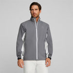 Puma Mens DRYLBL Golf Rain Waterproof Jacket - Slate Sky