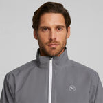 Puma Mens DRYLBL Golf Rain Waterproof Jacket - Slate Sky