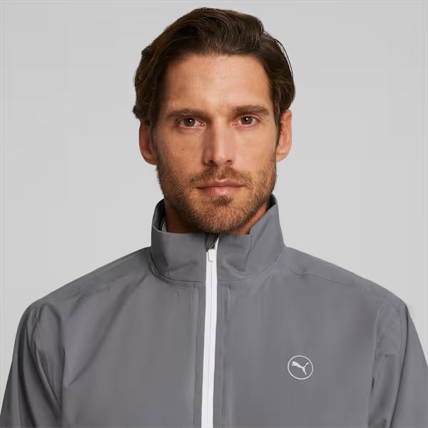 Puma Mens DRYLBL Golf Rain Waterproof Jacket - Slate Sky