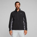 Puma Mens DRYLBL Golf Rain Waterproof Jacket - Black Slate