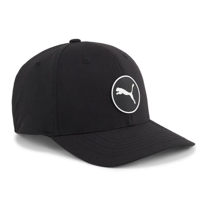 Puma Circle Cat Tech Golf Cap Cap - Black