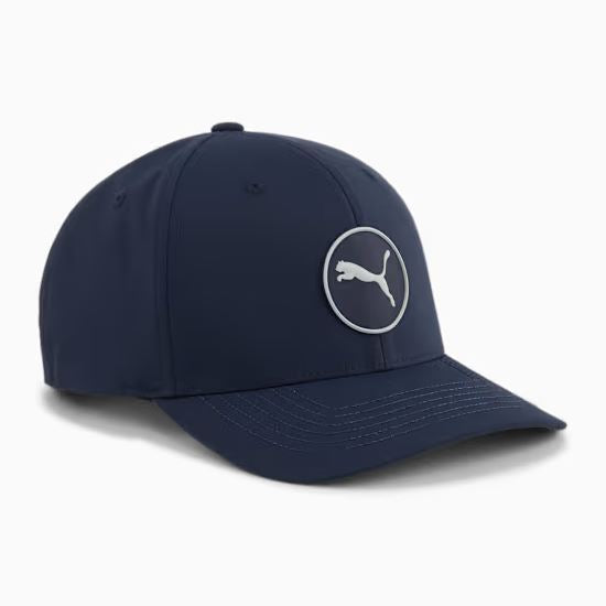 Puma Circle Cat Tech Golf Cap Cap - Navy