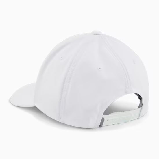 Puma Circle Cat Tech Golf Cap Cap - White