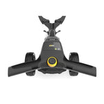PowaKaddy FW electric trolley 2025 in black with 18 hole lithium battery