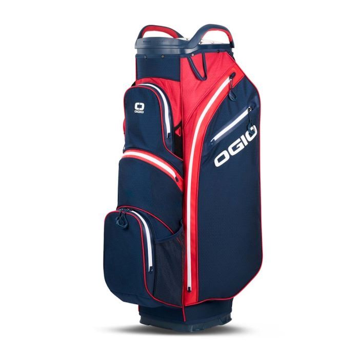 Ogio Golf All Elements Silencer Cart Bag Red/White/Blue 2025
