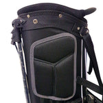 TV GOLF Lightweight Stand Bag - Black/Navy