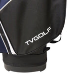 TV GOLF Lightweight Cart Bag - Black/Navy