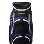 TV GOLF Lightweight Cart Bag - Black/Navy