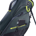 Big Max Aqua Seven G Waterproof Stand Bag - Forest Green/Black/Lime