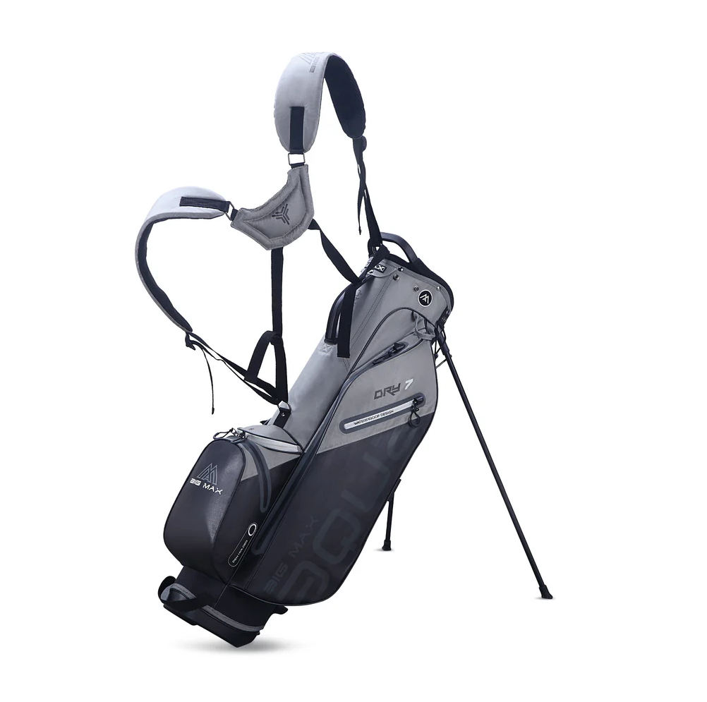 Big Max Aqua Seven G Waterproof Stand Bag - Grey/Black