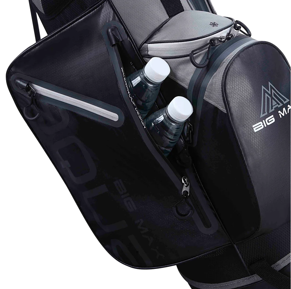 Big Max Aqua Seven G Waterproof Stand Bag - Grey/Black