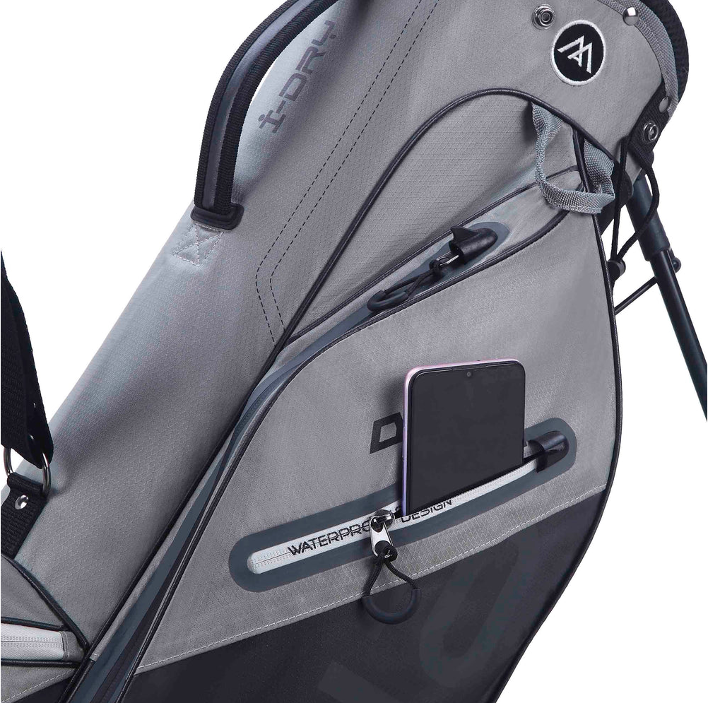 Big Max Aqua Seven G Waterproof Stand Bag - Grey/Black
