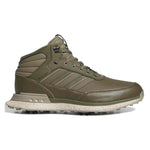 adidas Mens S2G Rain.RDY Golf Shoes - Olive/Beige