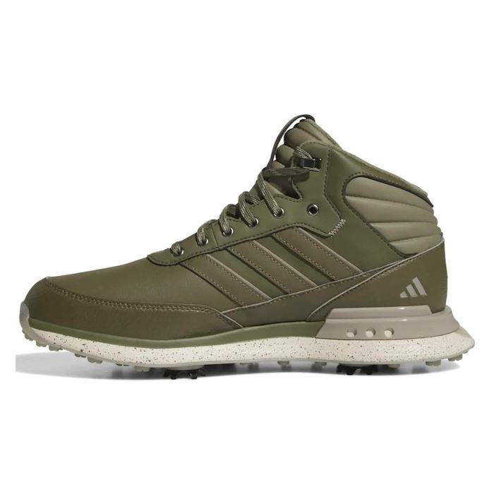 adidas Mens S2G Rain.RDY Golf Shoes - Olive/Beige