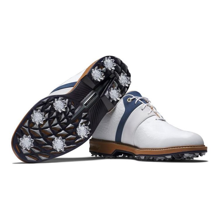 FootJoy Mens Premiere Series Packard LX Golf Shoes Navy/White